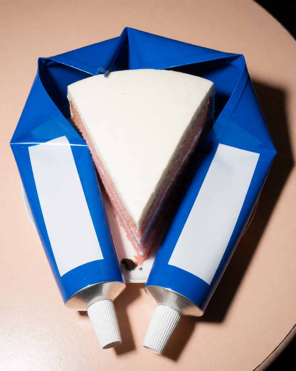 Toothpaste slice