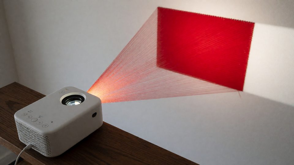 Projected red
