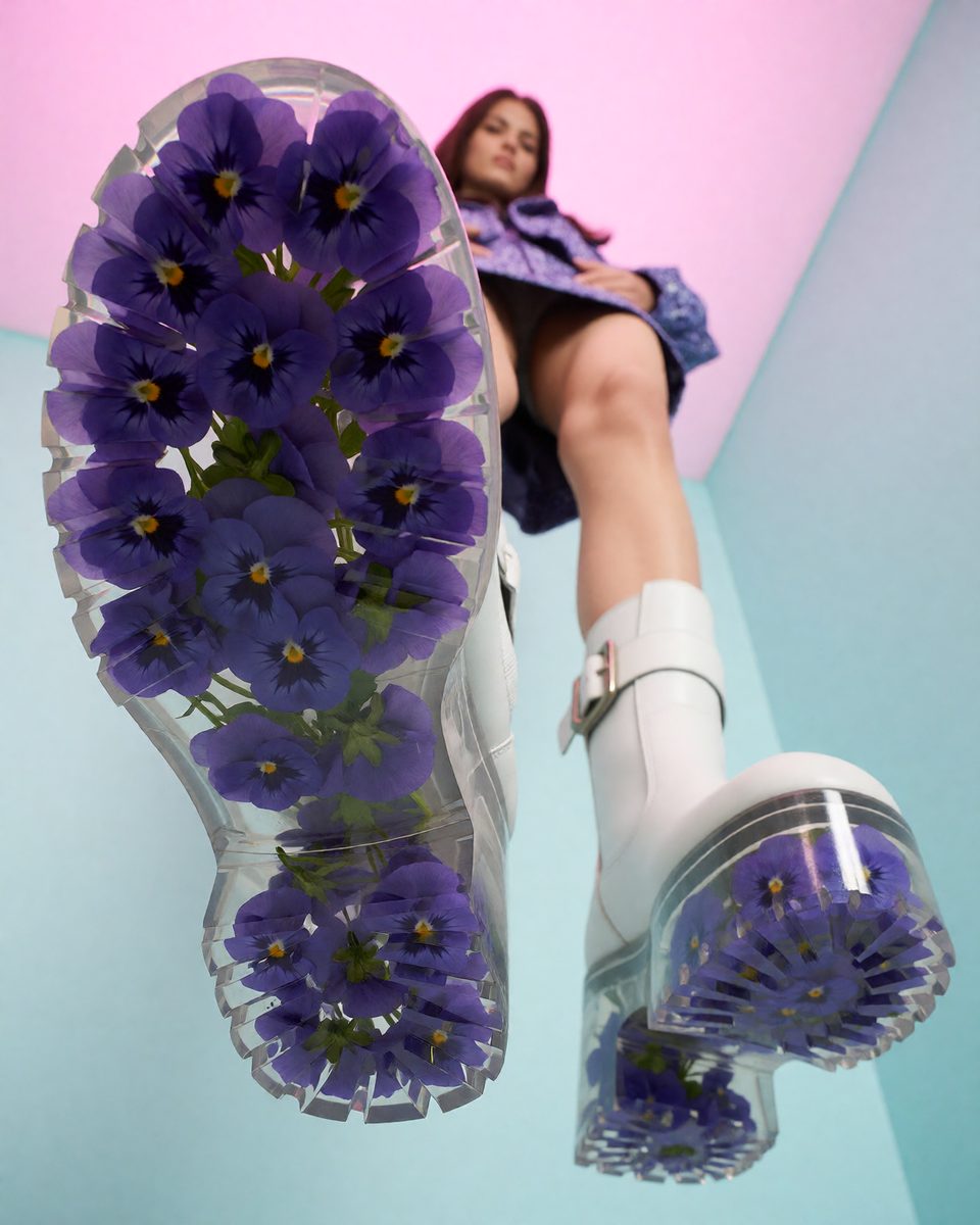 Flowers underfoot