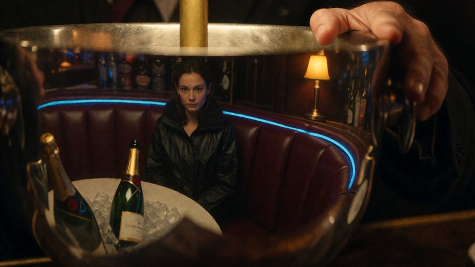 Champagne reflection