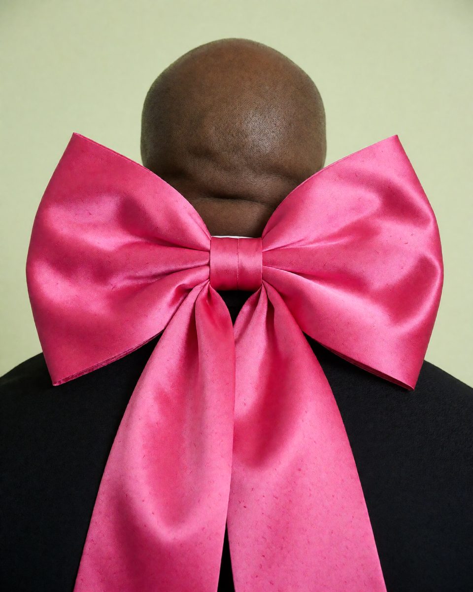 The pink bow