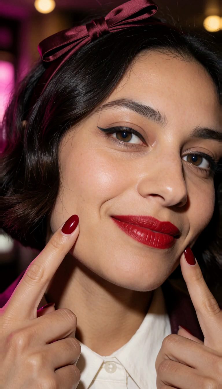 Ruby smile beauty portrait